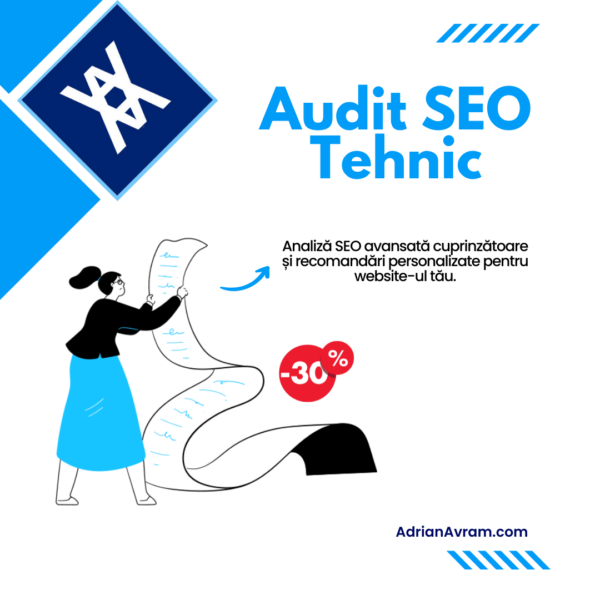 Audit SEO Tehnic Site / Magazin Online